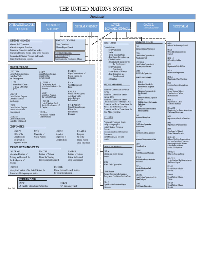 Overview of the United Nations System | PDF | United Nations ...