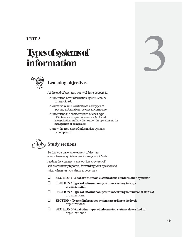 Types of Information Systems Explained | PDF | Electronic Data ...