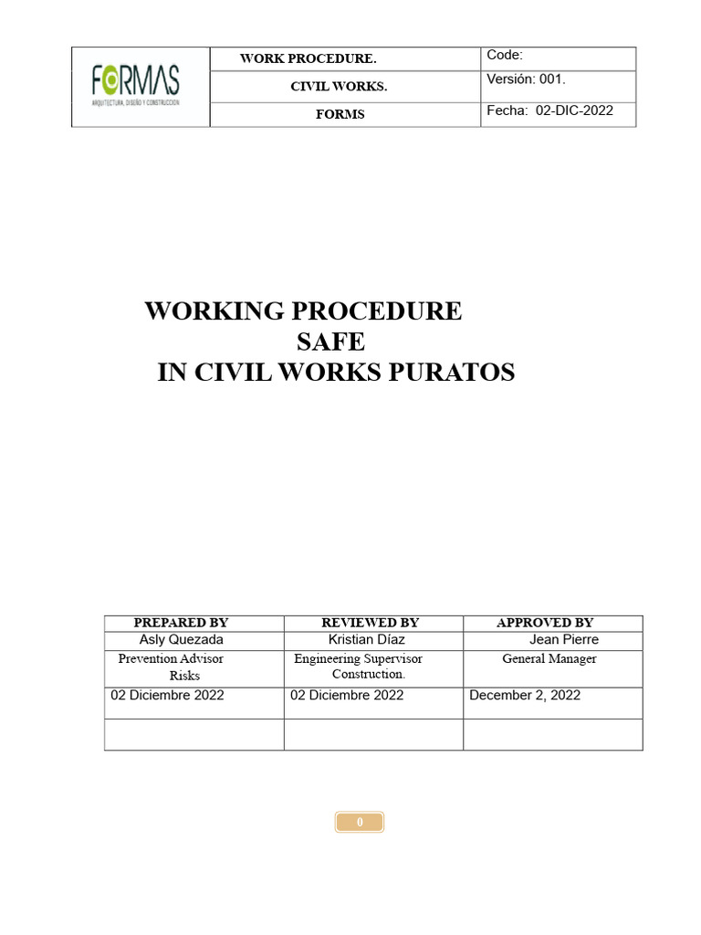 Civil Works Points 2022 | PDF | Personal Protective Equipment | Concrete