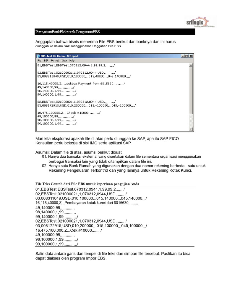 Pernyataan EBS | PDF