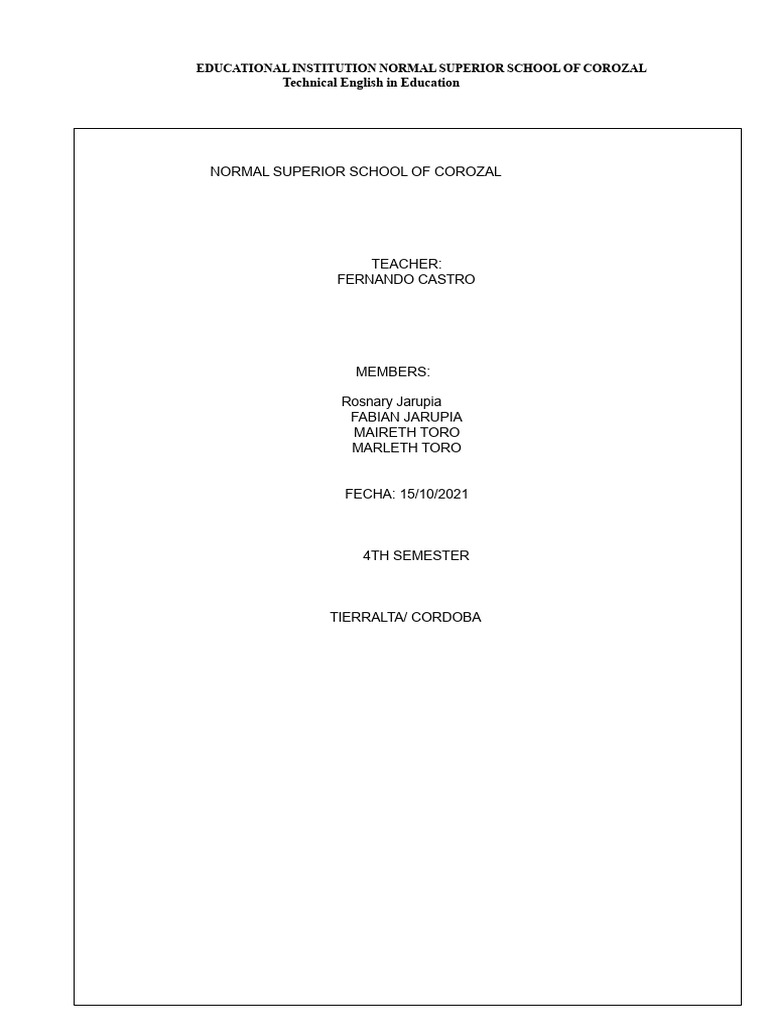 Technical English in Pedagogy Module | PDF | Learning | Pedagogy