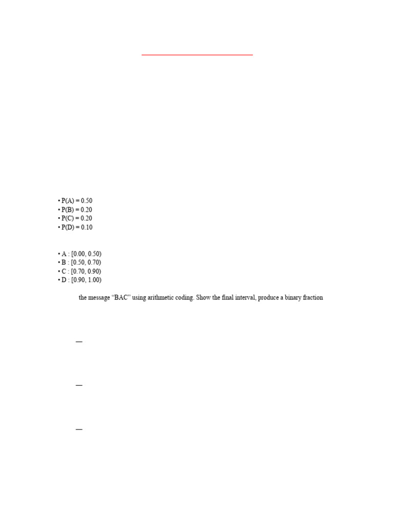 Some Notes of Compression Chapter | PDF | Data Compression | Code