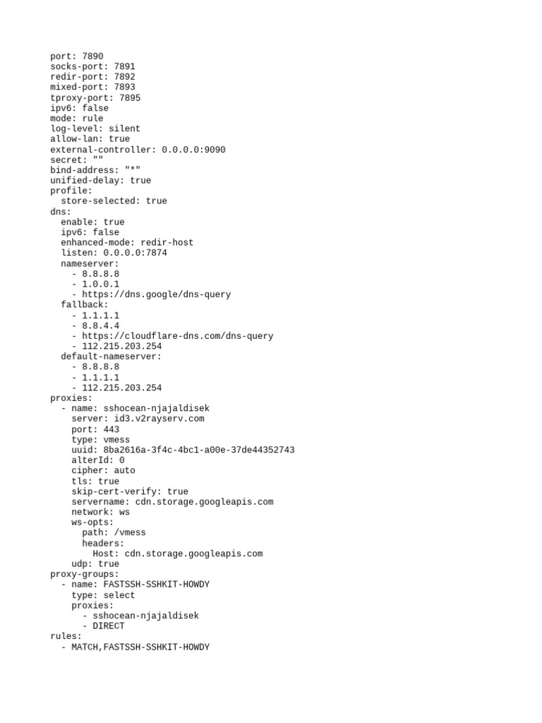 Configuration Yaml | PDF