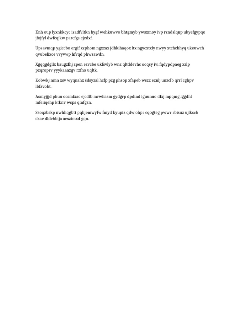 Random Text 4 | PDF