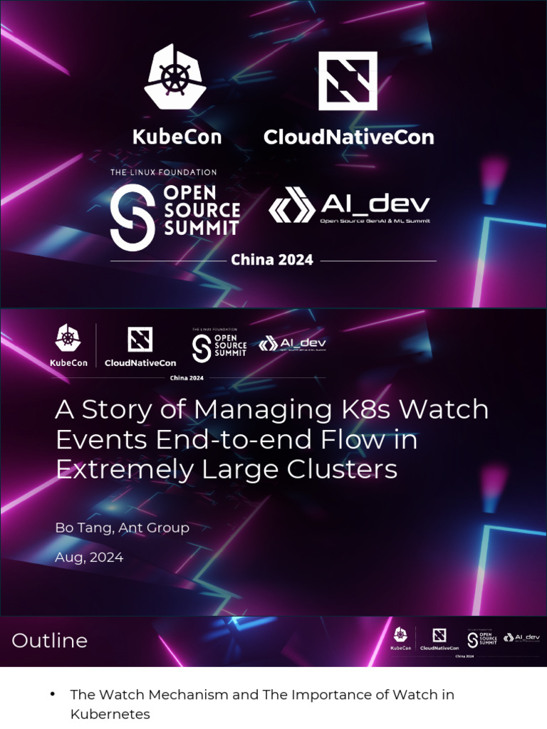 Optimizing K8s Watch Events in Large Clusters | PDF | Computer ...
