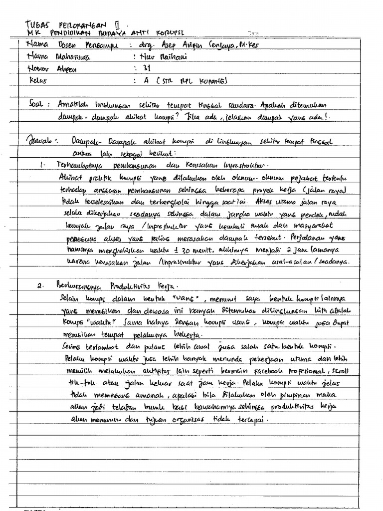 31 A Nur Raihani Tugas Pbak 2 | PDF