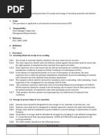 Finished Goods Movement Procedures Guide | PDF | Receipt | Business