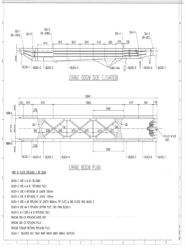 Crane - Boom Repairing Report | PDF