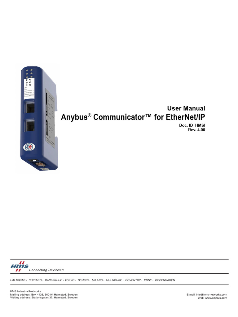 Anybus Communicator User Manual | PDF | Computer Network | File ...