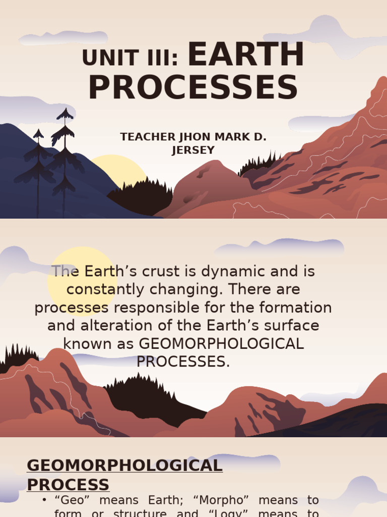 Understanding Exogenic Earth Processes | PDF | Weathering | Erosion