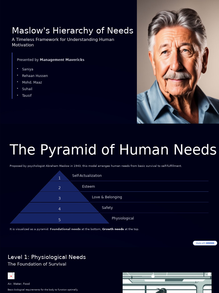 Understanding Maslow's Needs Pyramid | PDF | Self Actualization | Self ...