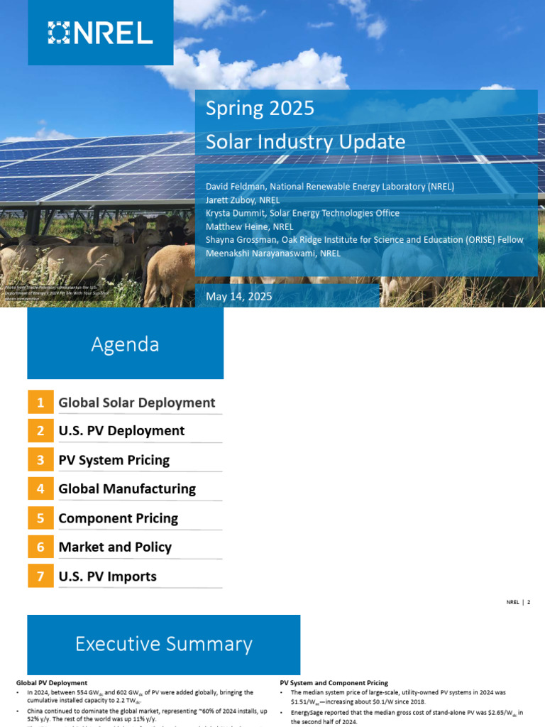 01 Solar Trend | PDF | Photovoltaics | Solar Power