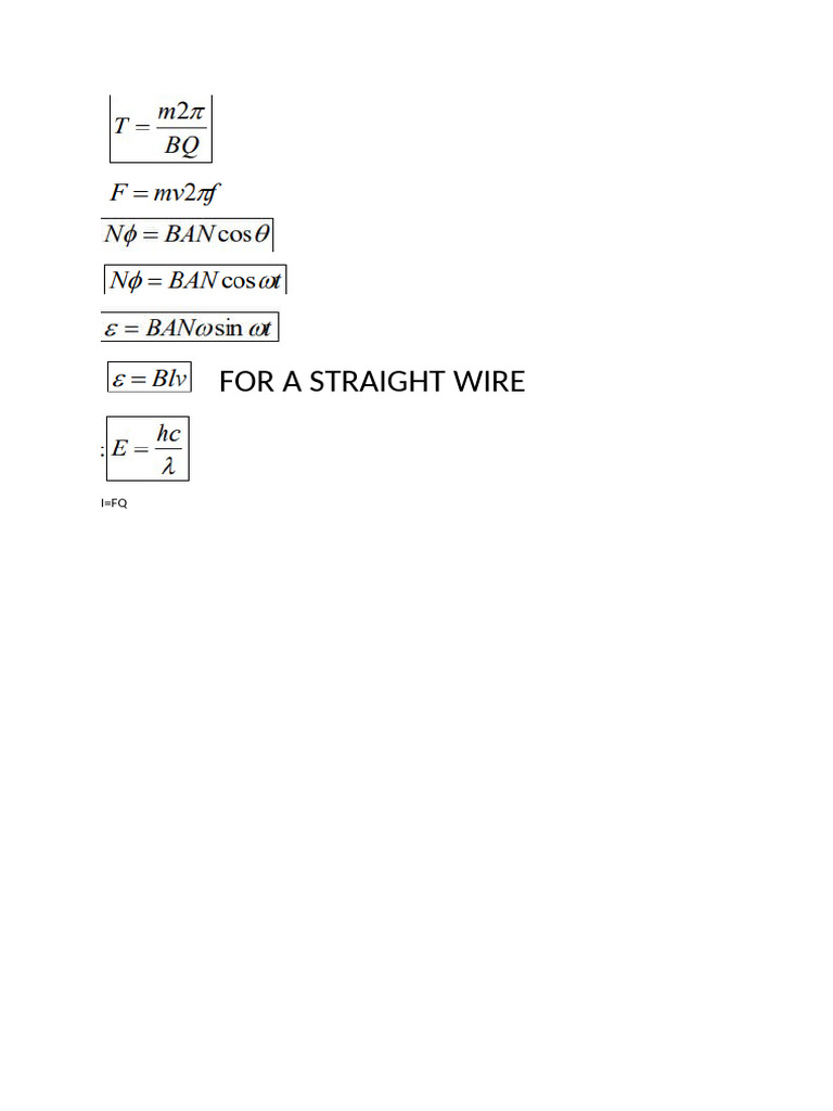 NEW Formulae | PDF