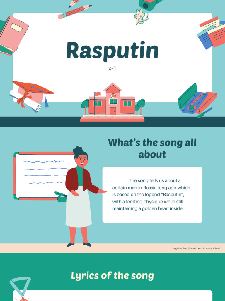 Rasputin: Song Analysis and Lyrics | PDF | Grigori Rasputin