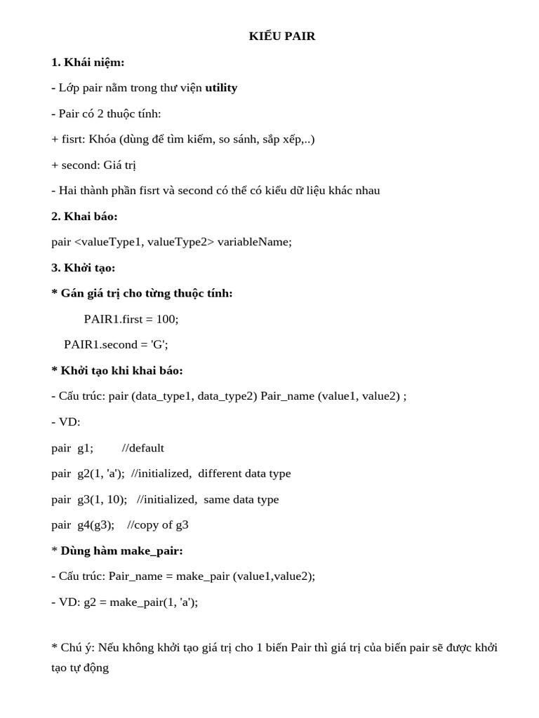 Pair | PDF