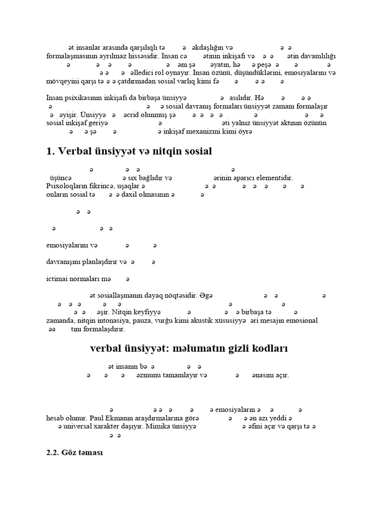 Sosialpsix Unsiyyet | PDF