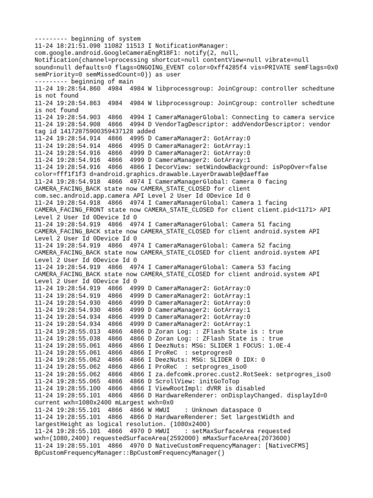 Log Cat 1763987334824 | PDF | Computer Programming | Software