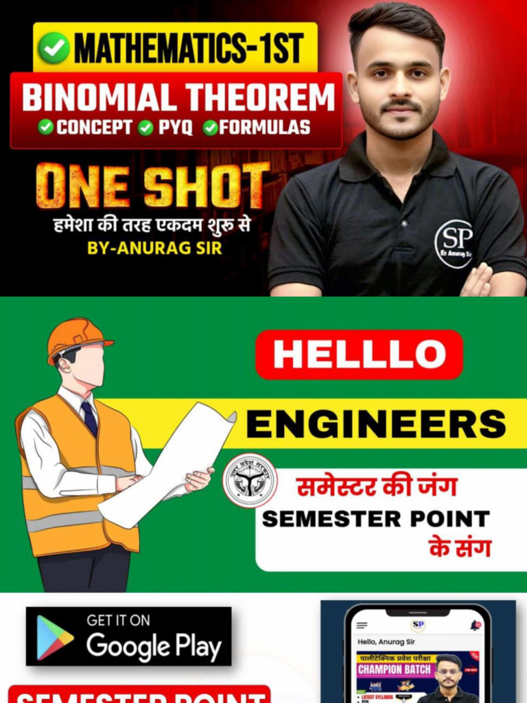 Binomial Theorem One Shot Apdf | PDF