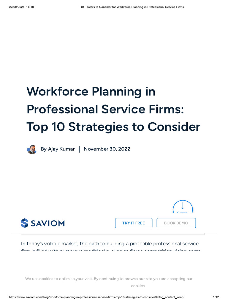 Top 10 Workforce Planning Strategies | PDF | Human Resource Management ...