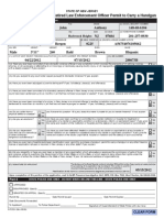 Renewal Application For A Retired Law Enforcement Officer Permit To Carry A Handgun