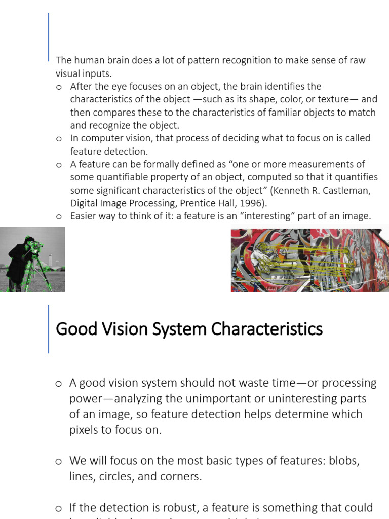 Basic Feature Detection in Computer Vision | PDF | Computer Graphics ...