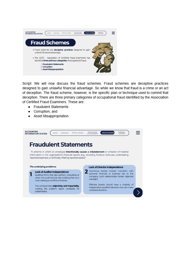 Understanding Fraud Schemes Explained | PDF