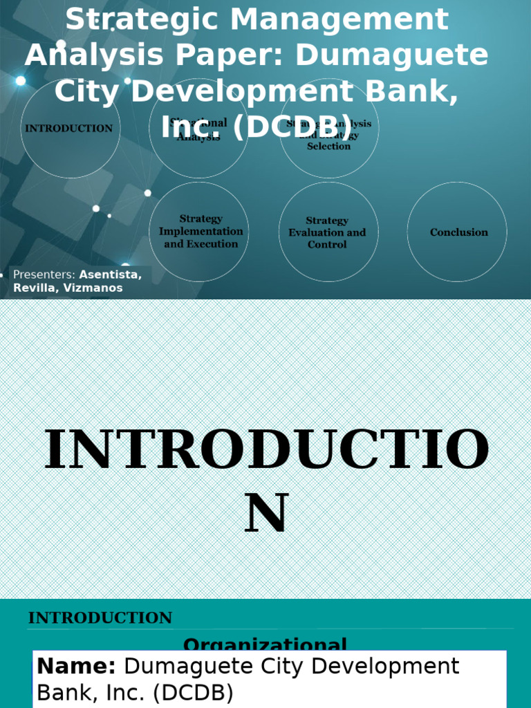 Dumaguete City Development Bank Analysis | PDF | Banks | Computer Security