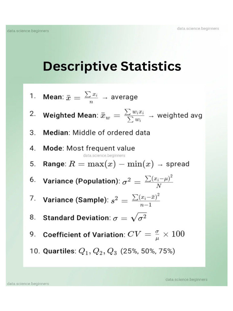 Statistics | PDF