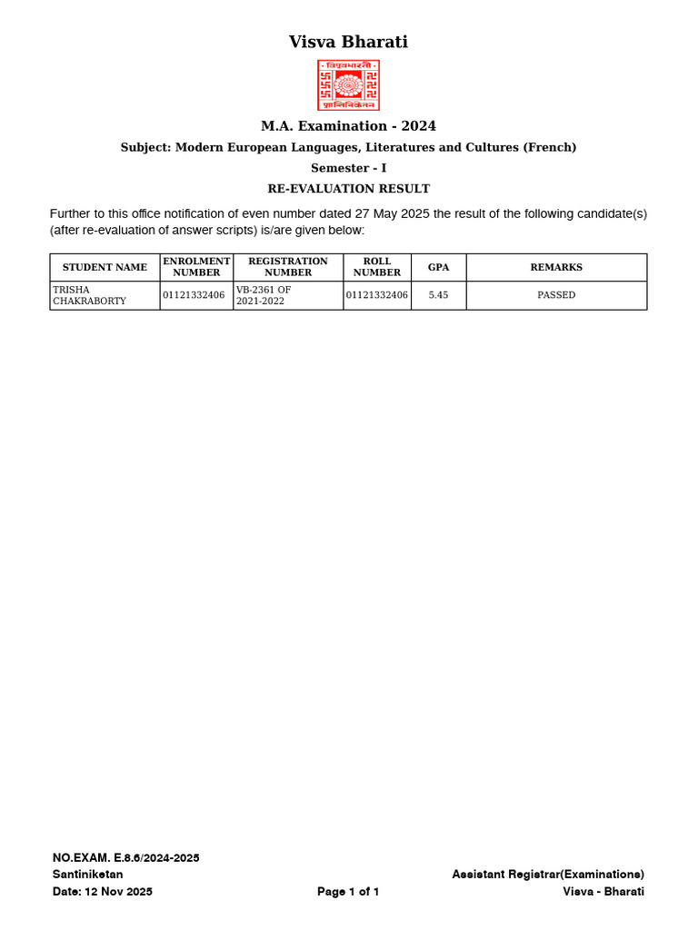 Examination Docs | PDF