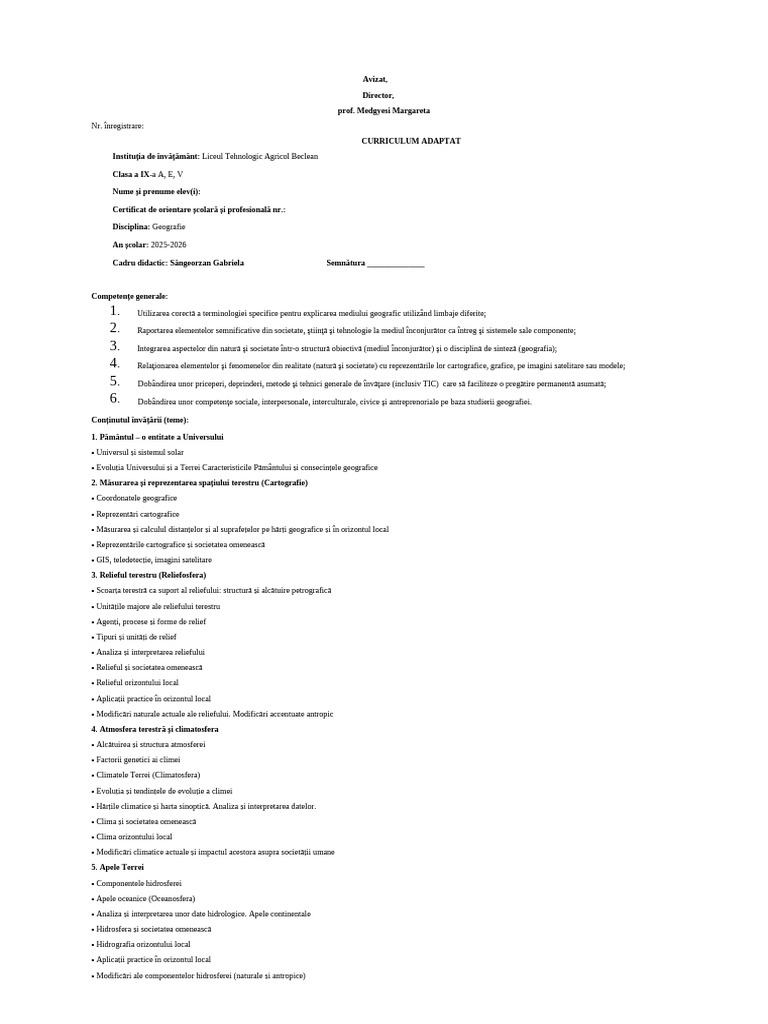 Plan Ces Ix Liceu 20252026 | PDF