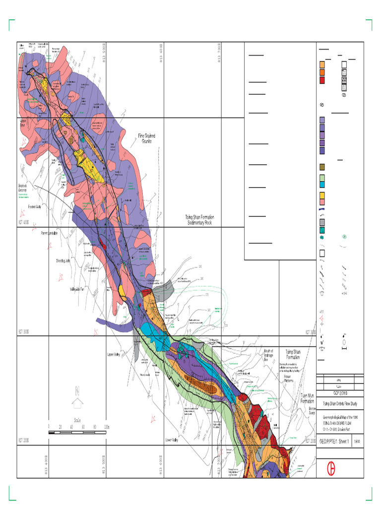 Geomorphological Units Analysis Report | PDF | Erosion | Clastic Rock