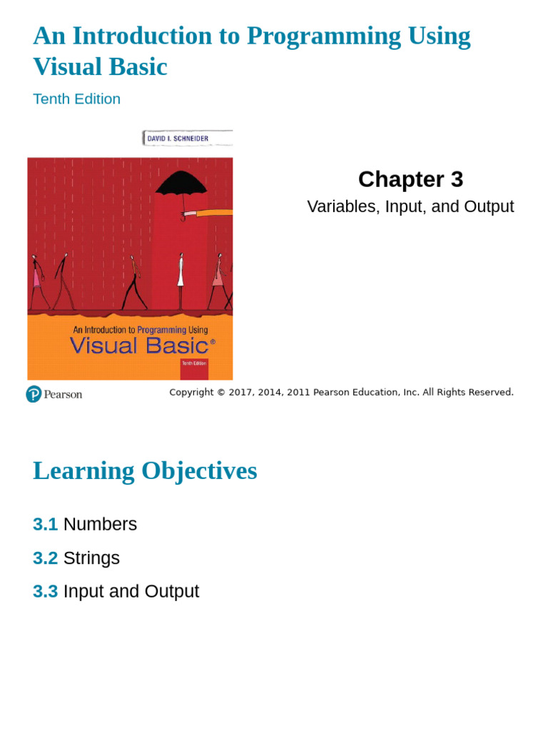 Ch03 accessiblePPT | PDF | String (Computer Science) | Variable ...