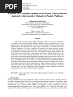 Download Effect Avaibility and Use Laboratory for Student by Ichwan Nurhayat SN95793727 doc pdf