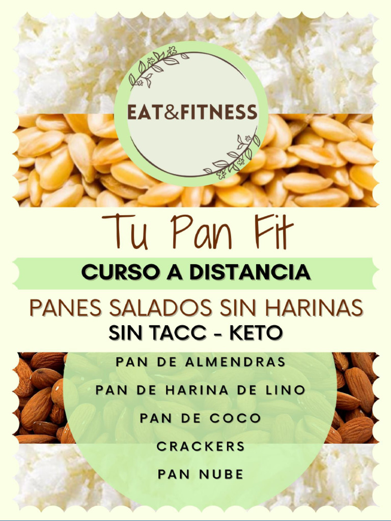 Tu Pan Fit Sin Harinas Curso Online A Distancia - EAT&FITNESS | PDF ...