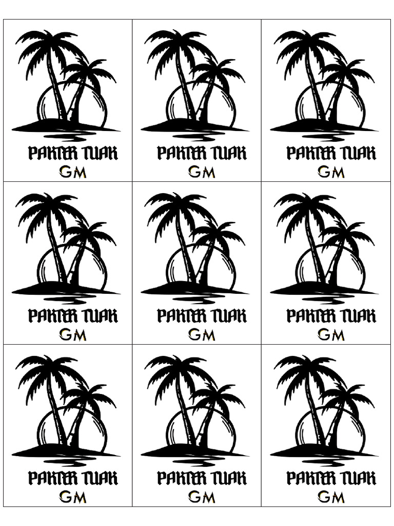 Stiker Tuak | PDF