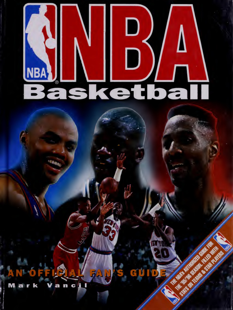 NBA Basketball - An Official Fan's Guide - Vancil, Mark - 1st US Ed ...