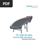 TS4200-150 Conveyor Manual | PDF | Belt (Mechanical) | Bearing (Mechanical)