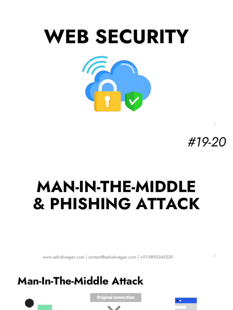 19 20 Man in Middle Phishing Attack | PDF | Phishing | Internet