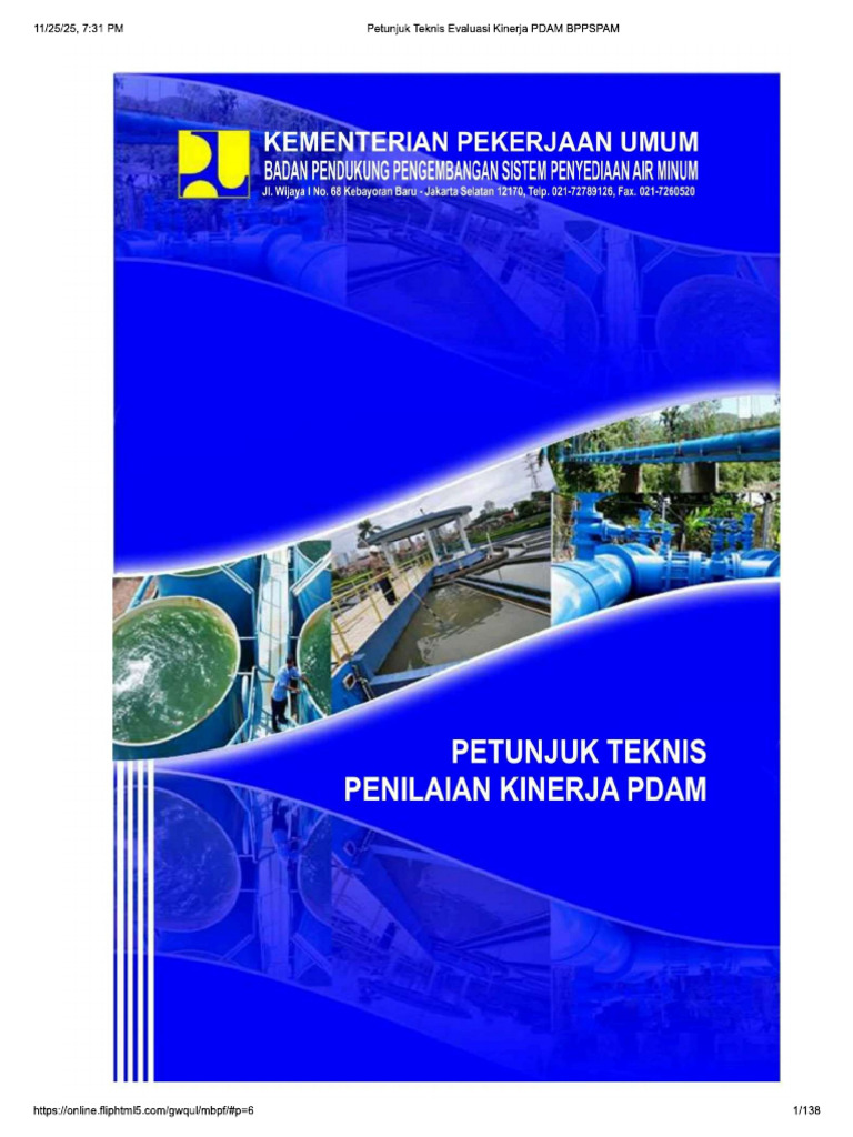 Juknis Pdam Strategy | PDF