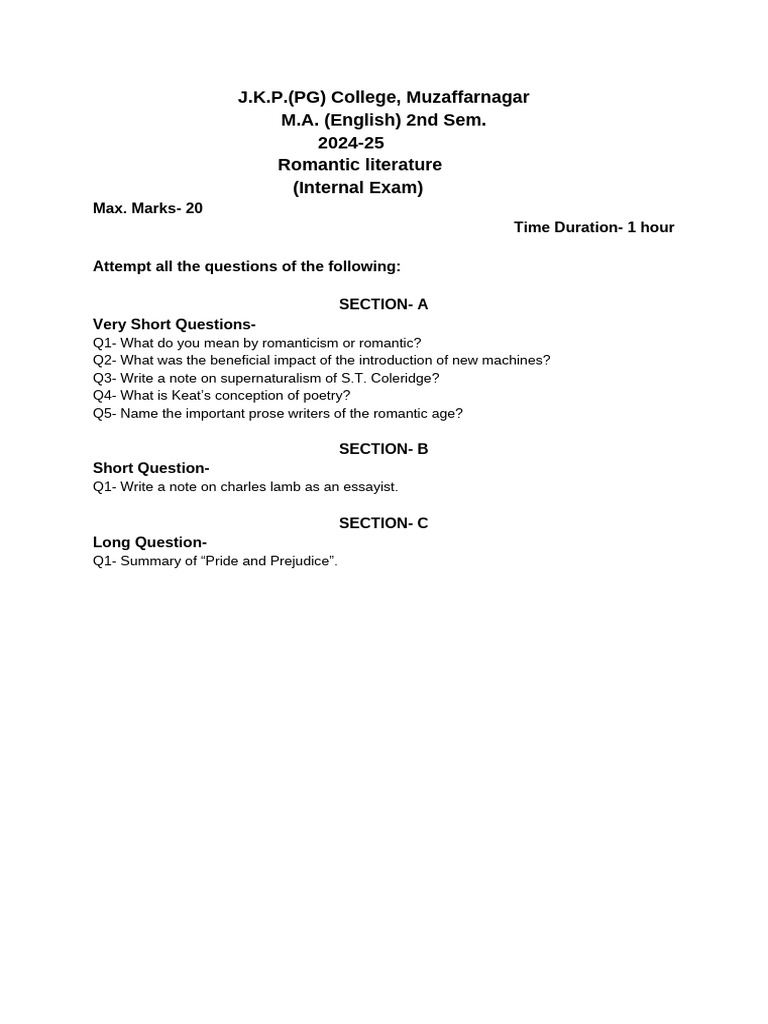 MA Eng 2nd Sem | PDF