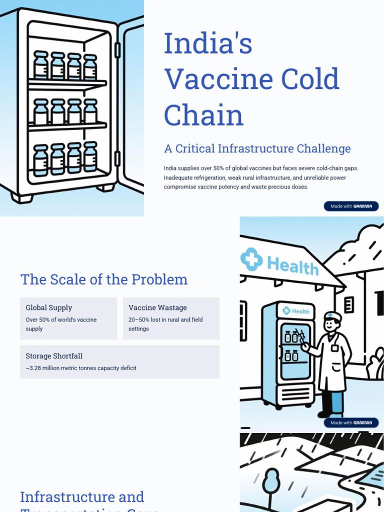 India's Vaccine Cold Chain Challenges | PDF | Internet Of Things ...