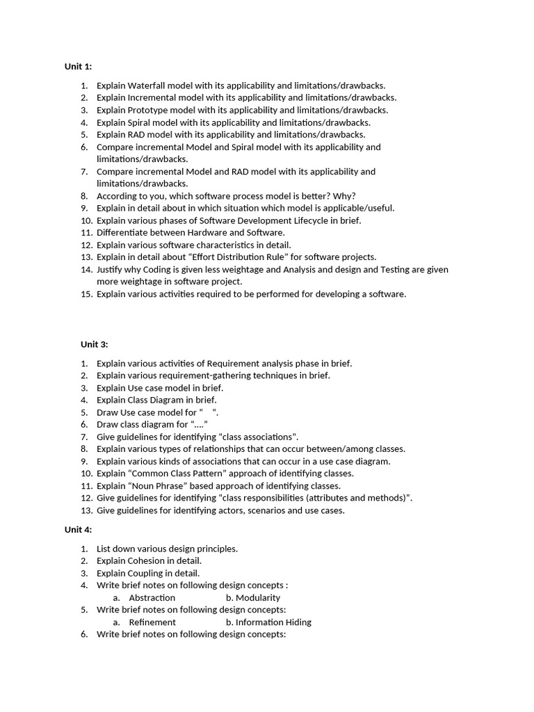 Unit 1 | PDF | Use Case | Payroll