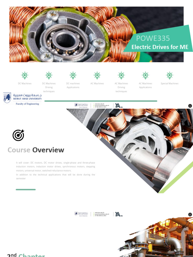 Chapter 02 - DC Motors | PDF | Electric Motor | Electromagnetic Induction