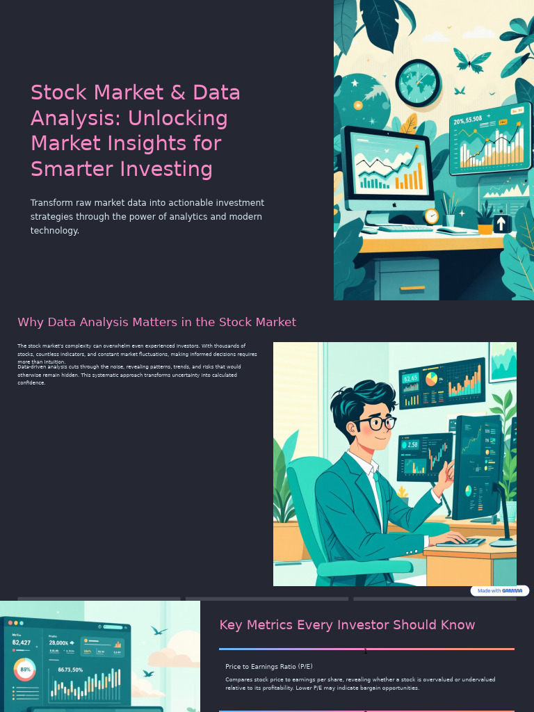 Stock Market and Data Analysis Unlocking Market Insights For Smarter ...
