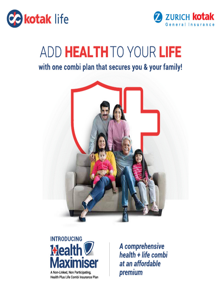 Health Maximiser: Life & Health Insurance Plan | PDF | Insurance | Hospital
