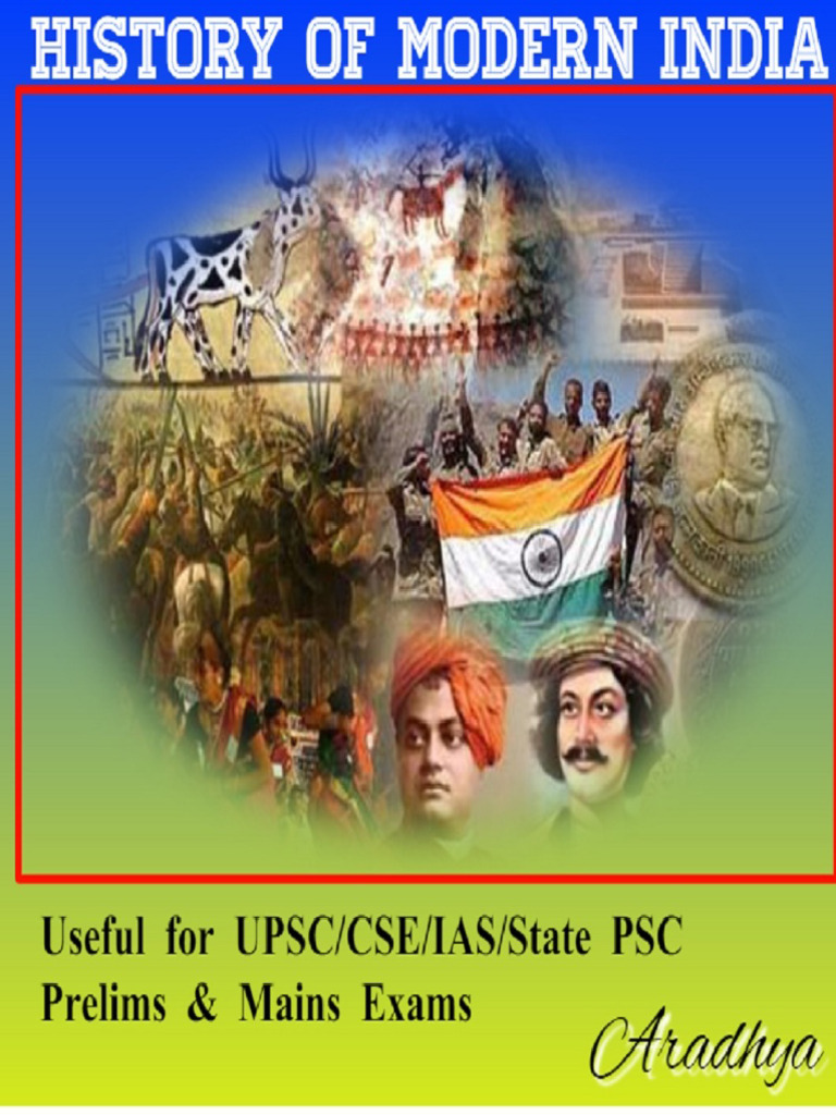 History of Modern India Complete Study Notes With Practice MCQ For | PDF