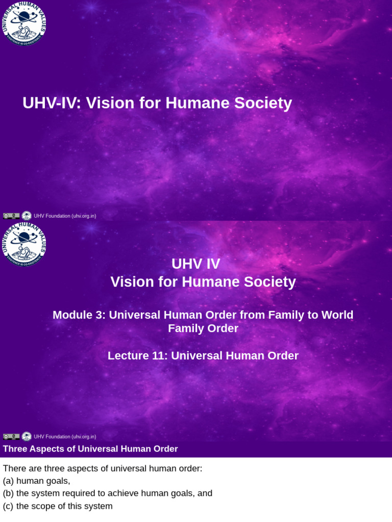 Uhv-IV, Unit 3 & 4 (v1) | PDF | Science | Preventive Healthcare