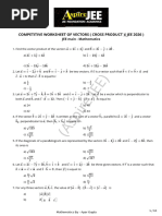 Vector Algebra Problems and Solutions | PDF | Classical Geometry ...
