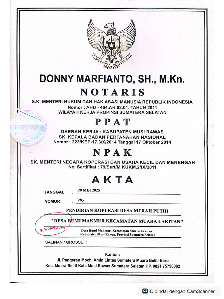 File Akta Asli | PDF