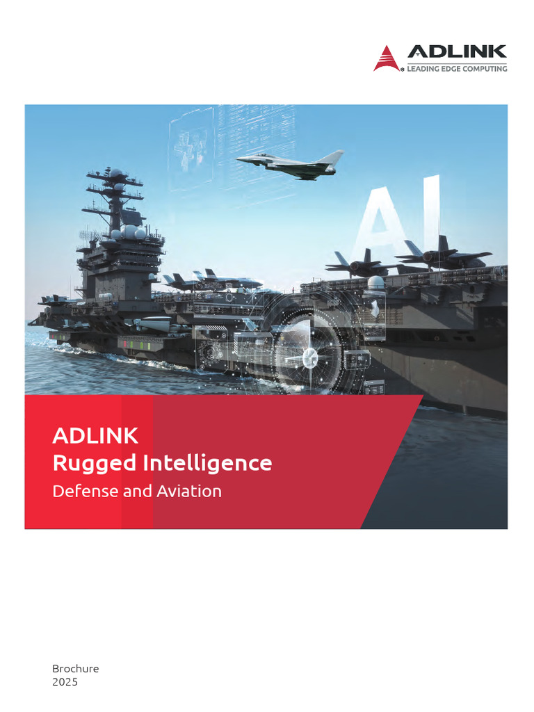 ADLINK Defense & Aviation AI Solutions | PDF | Artificial Intelligence ...
